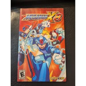 Mega Man X8 PS2 Instruction Manual Only Sony PlayStation 2 Capcom Booklet